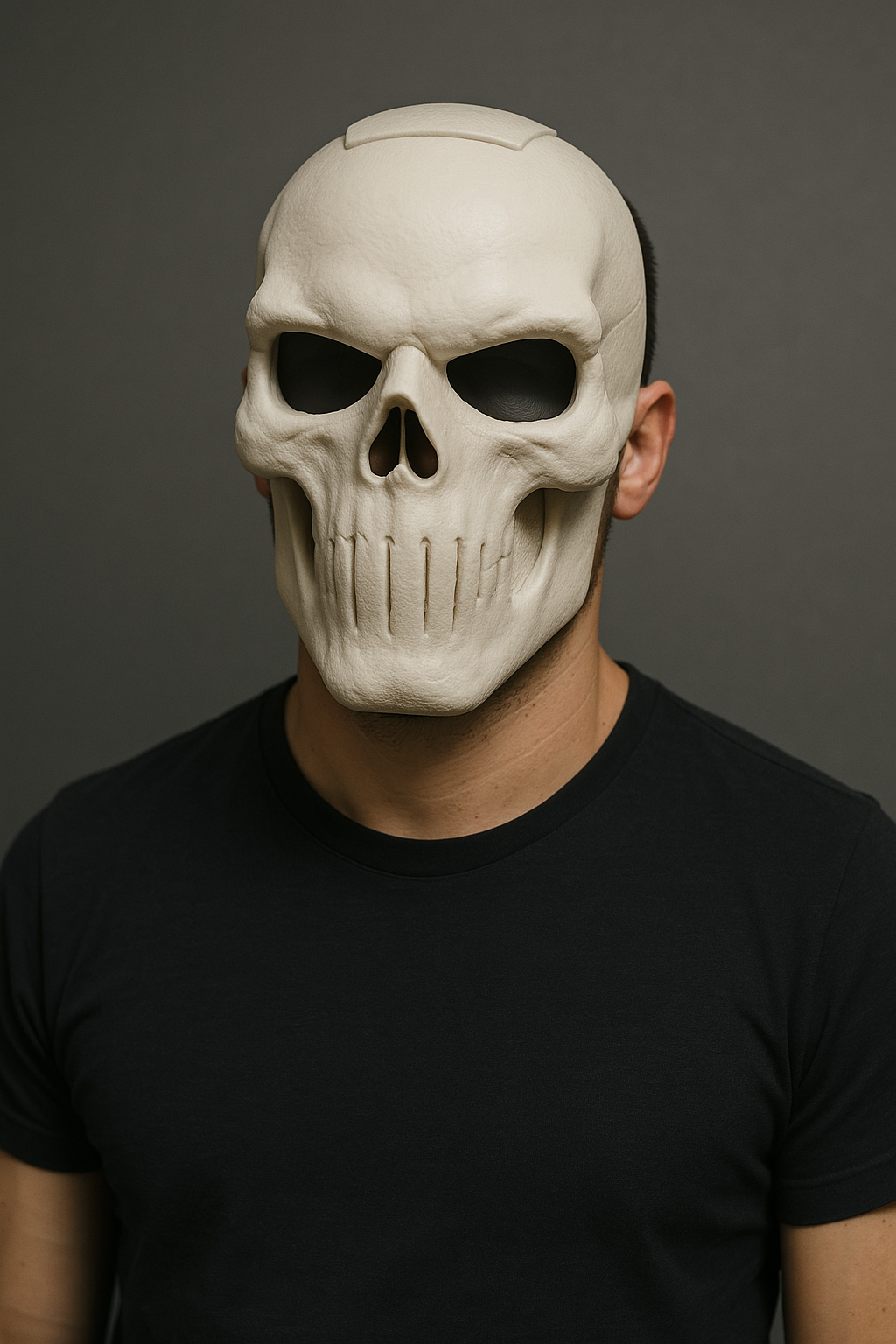 White Tactical Skull Mask – Cool and Unique Design – Premium Quality